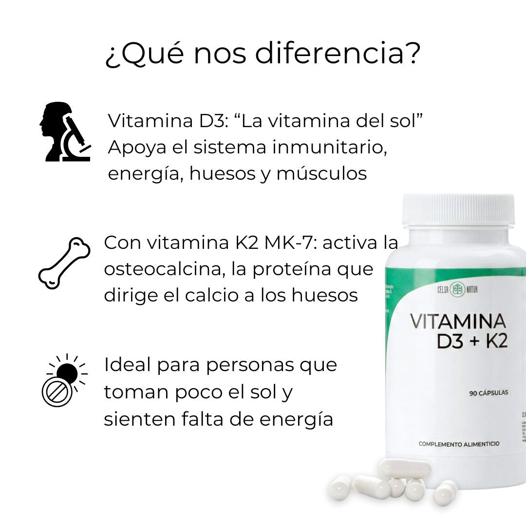 Vitamina D3 + K2